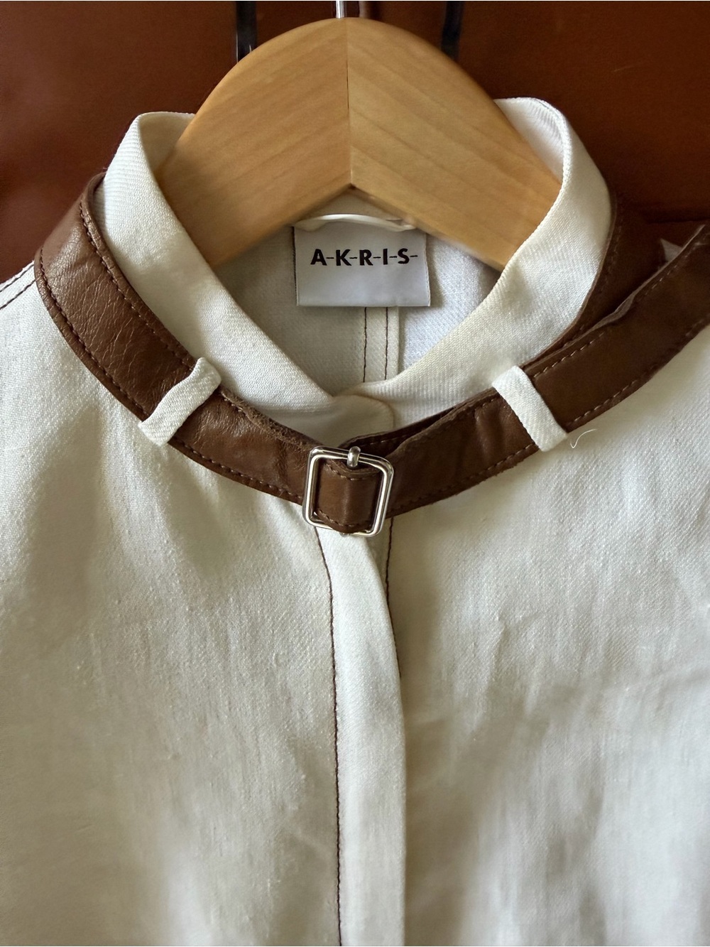 AKRIS Vintage Linen Blazer and Skirt Set - Picture 6 of 12
